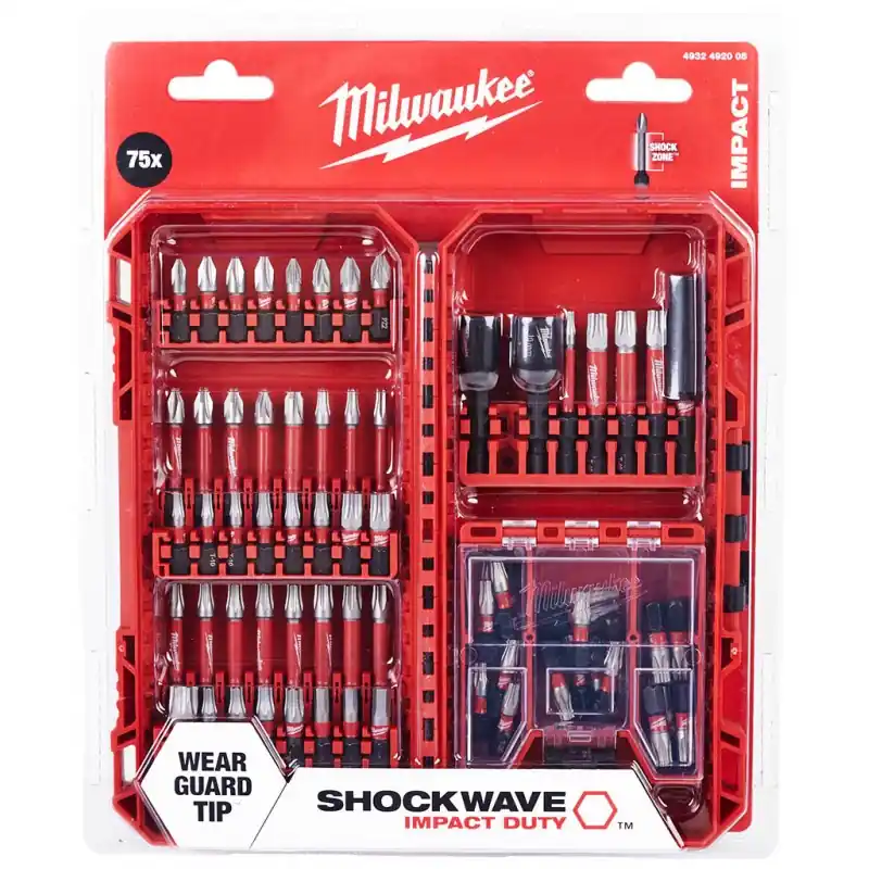 Milwaukee Shockwave Impact duty Bitset (75 Stück) 4932492008 Günstig