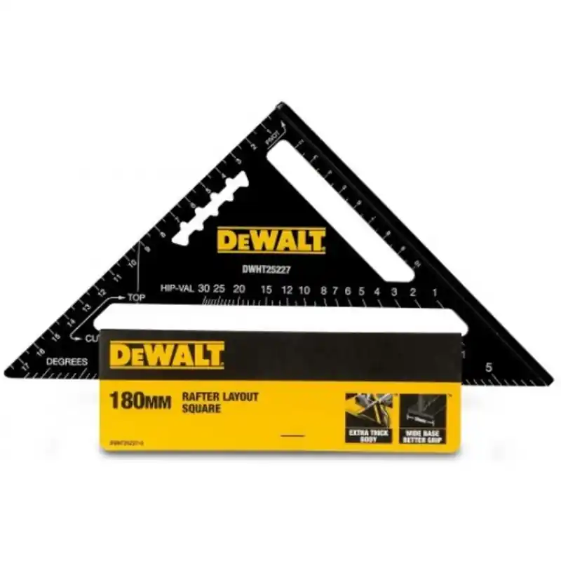 Begrenztes Angebot DeWALT DWHT25227-0 Speed Square-Anschlagwinkel 18cm