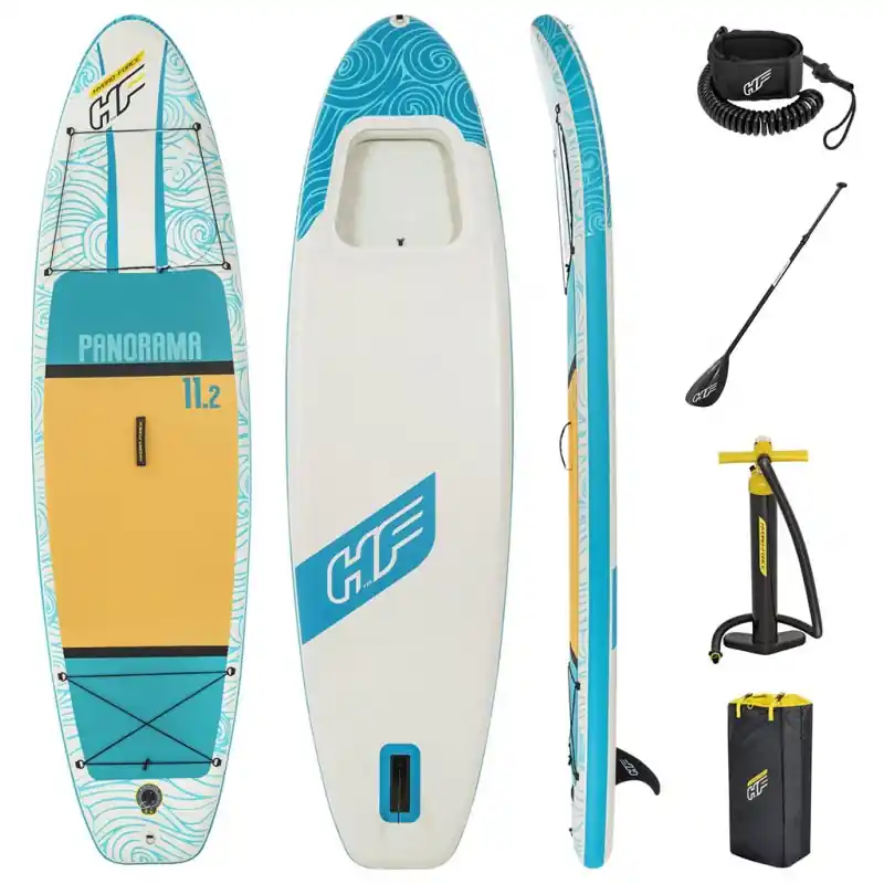 Neue Ware BESTWAY Hydro-Force Panorama SUP Touring Board-Set, 340 x 89 x 15 cm 65363