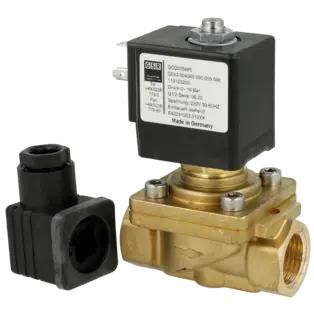 Schnäppchen 1/4" Magnetventil mit NBR-Dichtung E4321/1001/.012