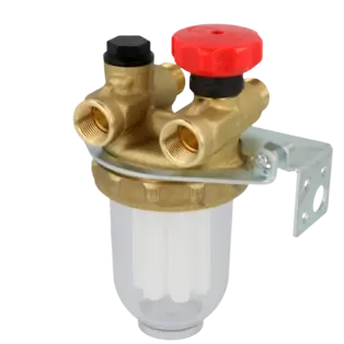 Heizöl-Zweistrangfilter 3/8" mit Sikusieb 50 – 70 µm 20429 Markenprodukt