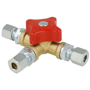 Kracherpreis Umschaltventil 8 x 8 x 8 mm