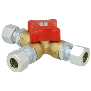 Echt Umschaltventil 12 x 12 x 12 mm