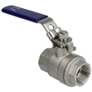 Expressversand Kugelhahn 3/4" IG/IG Edelstahl, 2-tlg.