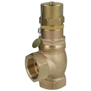 Zertifiziert Druckhalteventil 1 1/4" einstellbar 0,5 - 2,5 bar