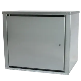 Beliebt Flaschen-Schrank mit Rückwand für 2 Gasflaschen je 11 kg