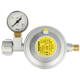 Direkt Vom Hersteller Caravanregler mit Manometer EN71 KLF x G 1/4 LH-KN