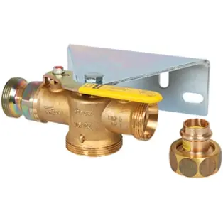 Solange Der Vorrat Reicht Profipress G-Gaszählerkugelhahn 1", Presstülle 22 mm, mit GS, 2,5 m³