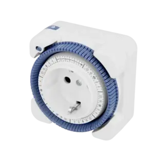 Begrenztes Angebot Steckdosenschaltuhr analog mit Wochenprogramm 0270930