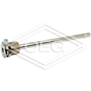 Neue Kollektion Tauchhülse THMs/150, EL 150 mm Messing vernickelt G9990030