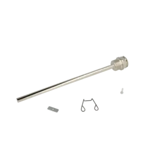 Tauchhülse/Schutzrohr für Fühler G 1/2" x 200 mm, Messing vernickelt Heißes Angebot
