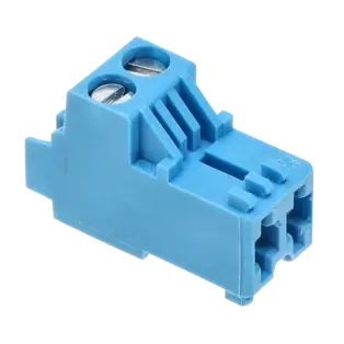 Anschlussklemme für Raumgerät, blau, 2-polig AGP2S.02G/109 Neue Kollektion