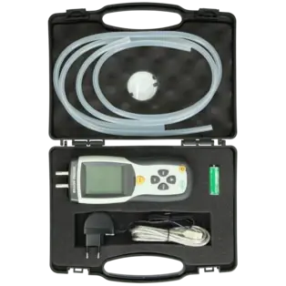 Differenzdruckmessgerät mit PC-Schnittstelle 0-200 mbar 6530 Nur Für Kurze Zeit