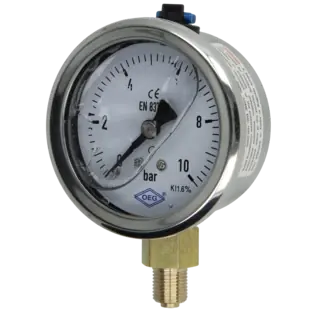 Sonderangebot Glyzerin-Manometer 1/8" radial 0 bis 10 bar