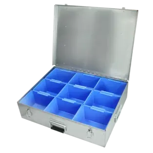 Fittingkoffer mit 9 Innenboxen Meistverkauft