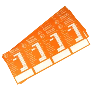 Top-Preis Etiketten "Wartungsnachweis Gasfeuerung" F55118