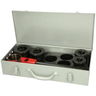 Preisknaller Gewindeschneidkluppen-Set Central 1/2" bis 1 1/4" im Stahlblechkoffer 479015