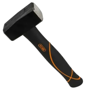 Geprüft Fäustel BlackTec® 1000g mit 3K Fiberglasstiel 0032800-1000