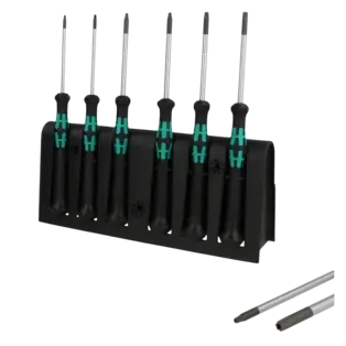 TORX Schraubendrehersatz 6-teilig Serie Micro mit Drehkappe 05118154001 Top-Seller
