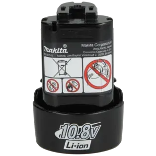 10,8V Li-Ion Akku mit 1,3 Ah 196066-7 Preisreduziert