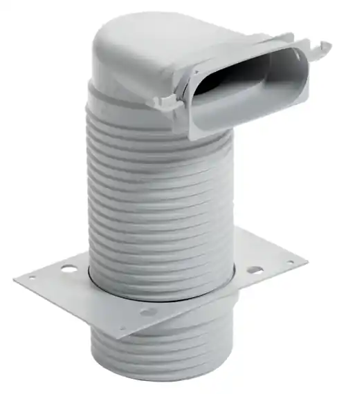 Vaillant Luftein/-auslass 90°, Ø 125 mm für einen Luftschlauch flach 52 x 132 mm 0020180844 Preis Gesenkt