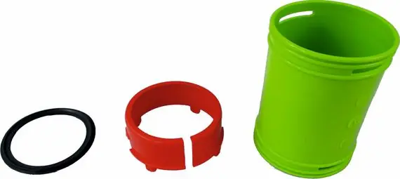 Neuheit Wolf CWL Klickverbinder-Set DN 75, 5x Klickverbinder, je 10x Dicht-/Klickring 2577556