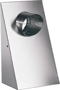 Sofort Bestellen Buderus WG-V125 Außen-/Fortluftelement, vertikal, DN 125, gebürsteter Edelstahl 7738112878