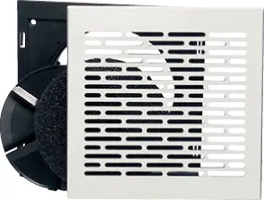 Ausverkauf Buderus DV 125 Zu- oder Abluftventil, DN 125, Alu, weiß, inkl. Filter FDV125 7738113420