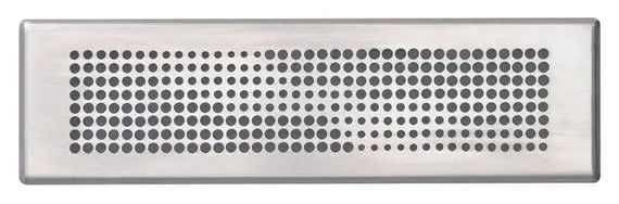 Top-Angebot Vaillant Design Abdeckblende rechteckig Wave Edelstahl 0020212296