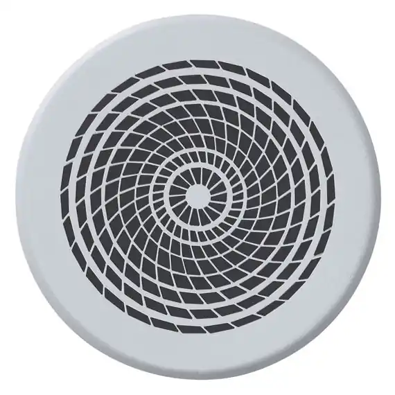 Abverkauf Vaillant Design Abdeckblende rund Ø 125 mm Vortex weiß 0020212289