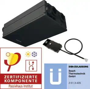 Saisonangebot Buderus Logavent HRV156-120 K S OR zentrales Kompaktlüftungsgerät mit WRG, HS/VS-A 7739621523