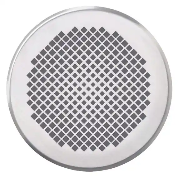 Vaillant Design Abdeckblende rund Ø 125 mm Square Edelstahl 0020212298 Letzte Chance