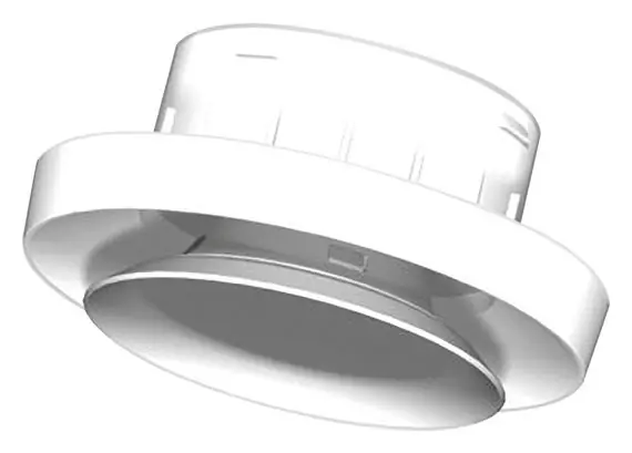 Garantierte Lieferung Vaillant Standard Abdeckblende rund Ø 125 mm für Deckenmontage, weiß 0020231950