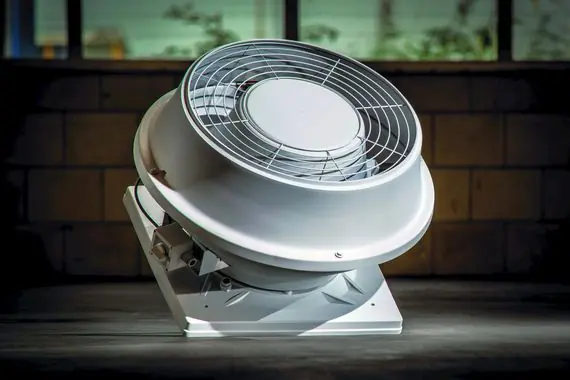 Wolf Dachventilator DV-2-500-400 mit EC-Ventilatoren, 400V, lichtgrau 2138628 Preisreduziert