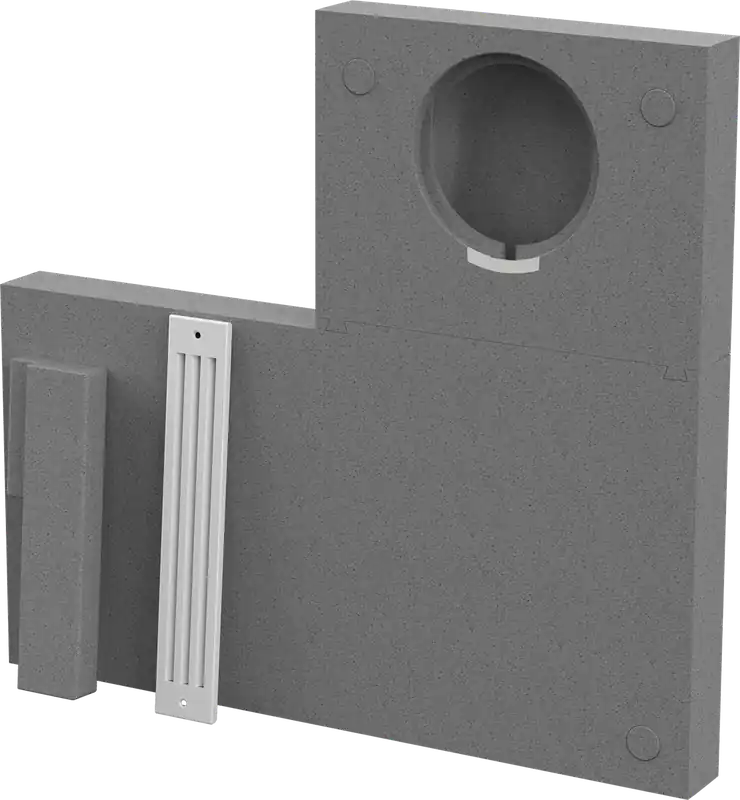 Echt Viessmann Montageelement für Fensterlaibung Weiß, 7973310 7973310