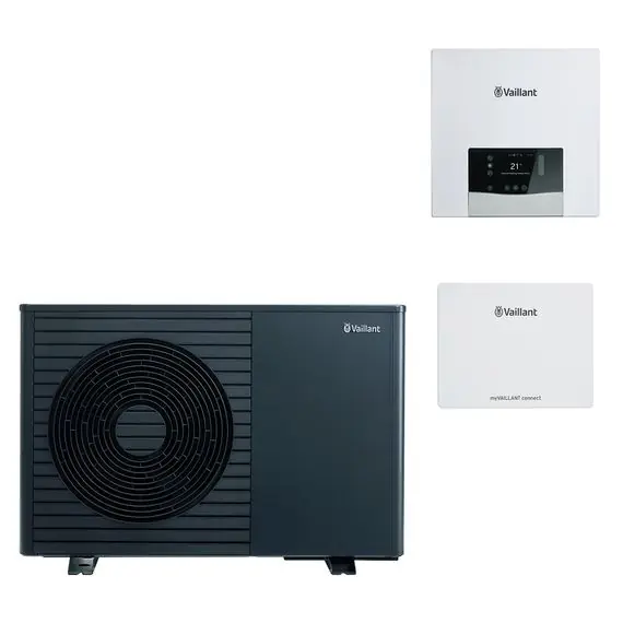 Vaillant L/W-Wärmepumpenpaket 4.3408 aroTHERM plus VWL 55/8.1 A 230V für Hybridsystem 8000044766 Letzte Chance