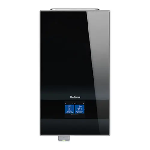Neu Buderus Inneneinheit Luft-Wasser-Wärmepumpe WLW186i-12 E, wandhängend, 9kW Heizstab 8738212431