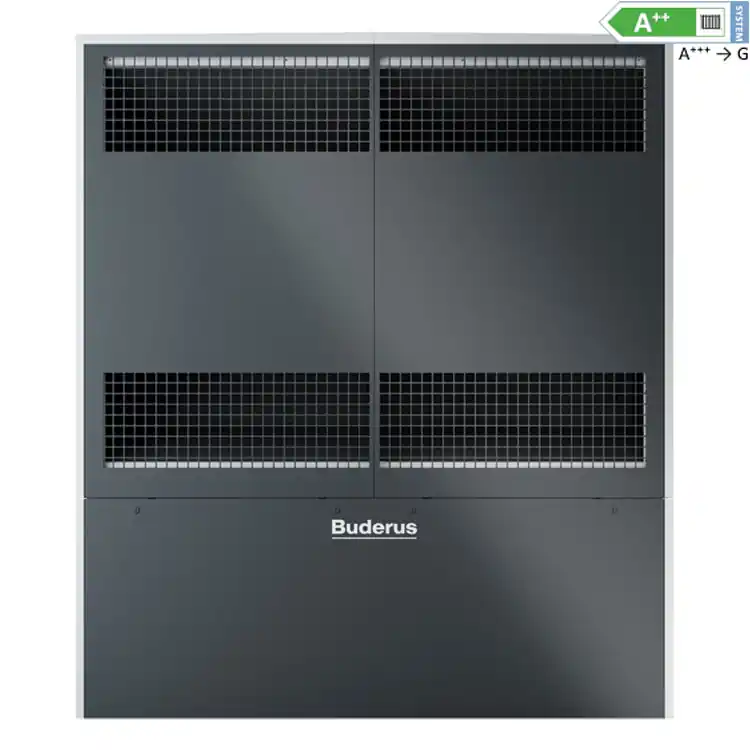 Buderus Luft-Wasser-Wärmepupme Logatherm WLW286-38 AR mit Logamatic WPM100 Heißes Angebot