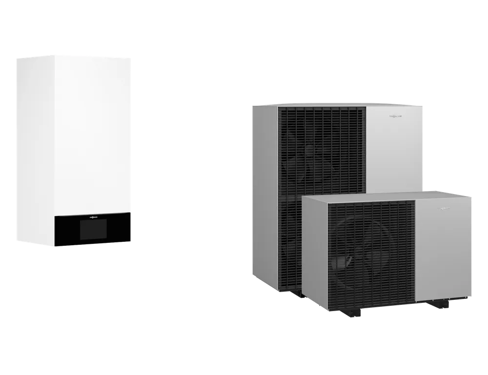 Viessmann Vitocal 150-A A10 Luft/Wasser-Wärmepumpe, Monoblock, 400 V, Innen- Außeneinheit, Antifreeze Z032201 Top-Seller
