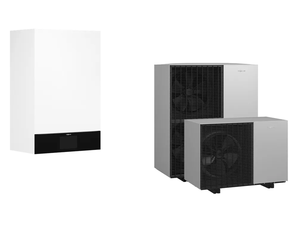 Viessmann Vitocal 150-A Hybrid A13 Luft/Wasser-Wärmepumpe, Monoblock, 3,0-13,4 kW, 400 V, R290, Antifreeze Z032292 Neue Kollektion
