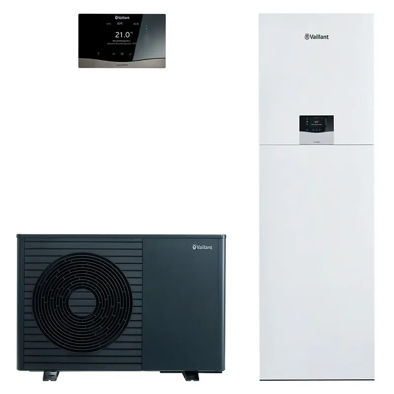Vaillant Paket 4.1202 aroTHERM pro VWL 115/7.1 A, L/W-Wärmepumpe, R290, 400 V, 11,12 kW, mit VIH QW 190/7 E 18L 8000050533 Jetzt Kaufen