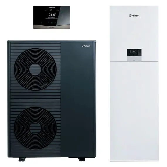Ausverkauf Vaillant Paket 4.3216 aroTHERM plus VWL 125/8.1 A L/W-Wärmepumpe mit uniTOWER plus /7.1 8000044773