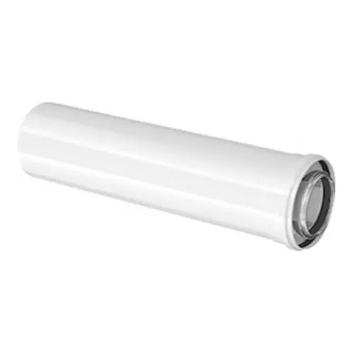 Geprüft Buderus Konzentrisches Rohr, Ø 80/125 mm, Länge 1950 mm, weiß 7738112647