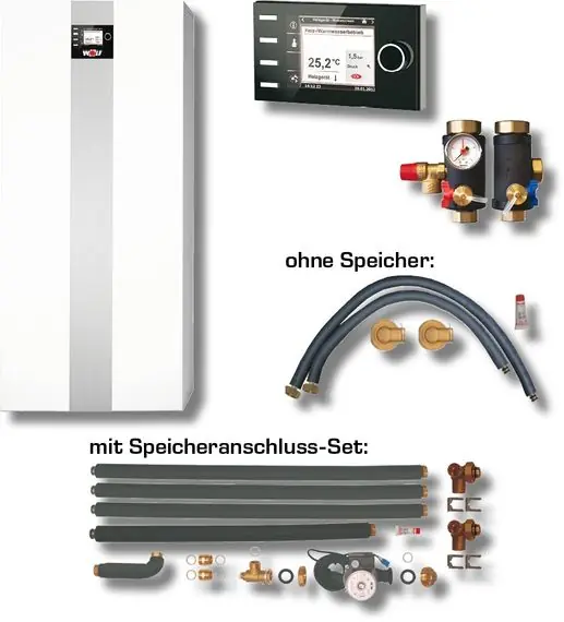 Mega-Angebot Wolf TGB-2-30 30kW Gas-Brennwertkessel mit Anschluss-Set, BM-2, Heizkreis 8615762W05