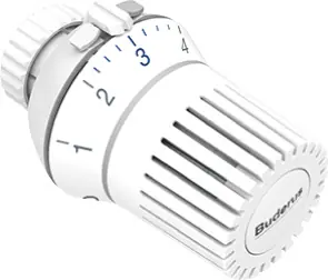 Buderus Logafix Thermostatkopf BH2, mit Festfühler, ohne Nullstellung, 6 - 28 C° 7738339748 Direkt Vom Hersteller