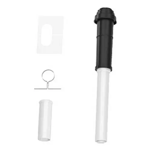 Sichere Zahlung Buderus DO Grundbausatz Ø 80/125 mm, Schrägdach, raumluftunabhängig, schwarz 7738112570