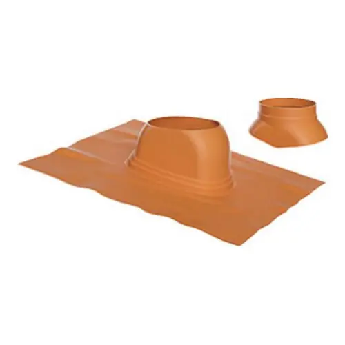 Buderus Dachziegel inkl. Regenkappe, Ø 125 mm, 5 - 25°, rot 7738112513 Kracherpreis