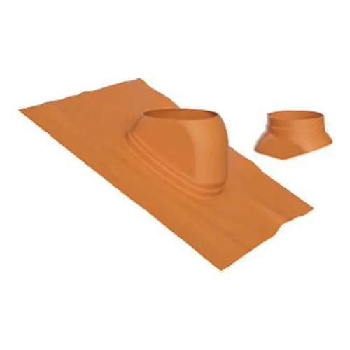 Buderus Dachziegel inkl. Regenkappe, Ø 125 mm, 25 - 45°, rot 7738112622 Preisknaller