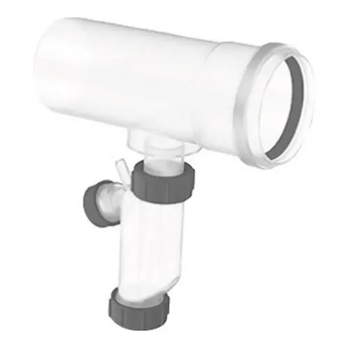 Buderus Kondensatablauf, Ø 80 mm, mit Siphon, Kunststoff PP 7738113321 Markenprodukt