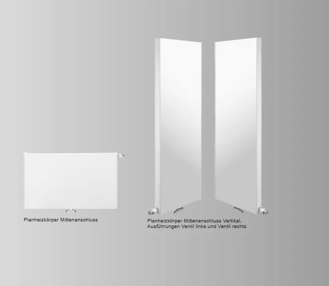 Viessmann Planheizkörper Mittelanschluss Typ 20 600x500x70 mm (H x B x T) 7734831 Top-Preis